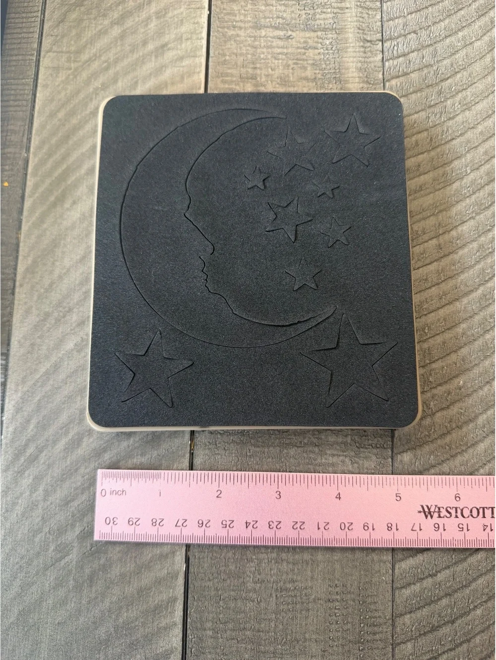 Tim Holtz Alterations Crescent Moon & Stars die cut